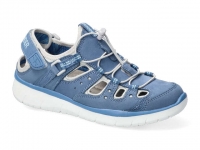 Chaussure all rounder outdoor modele lucera bleu clair